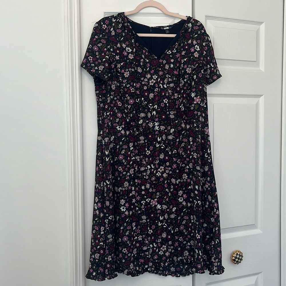 Brooks Brothers Floral lined dress